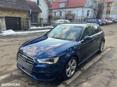 Second-hand Audi A3 S-Line 184 CP (135 kW) 2016 Culoarealbastru Hatchback