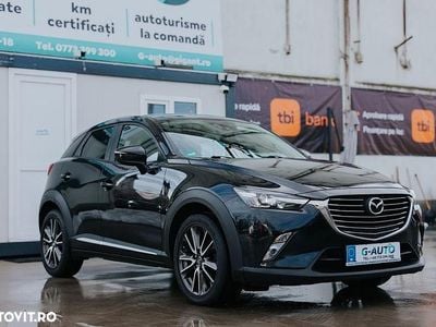 Second-hand Mazda CX-3 Sports-Line 105 CP (77 kW) 2016 Culoarenegru SUV
