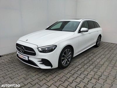 Second-hand Mercedes E220 194 CP (142 kW) 2021 Culoarealb Break
