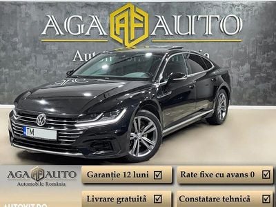 Second-hand VW Arteon R-line 190 CP (139 kW) 2018 Culoarenegru Hatchback