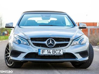 Second-hand Mercedes E250 211 CP (155 kW) 2014 Culoareargint Cabrio