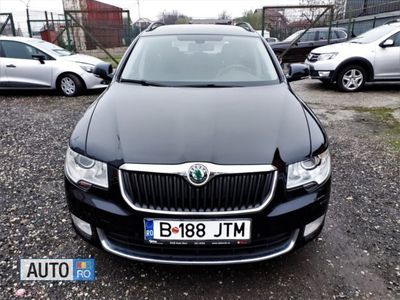 Second-hand Skoda Superb 122 CP (89 kW) 2011 Negru Break