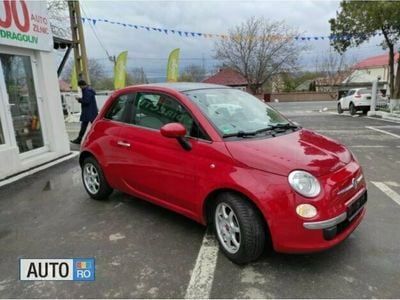 Second-hand Fiat 500 70 CP (51 kW) 2009 Rosu Hatchback