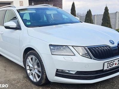 Second-hand Skoda Octavia 150 CP (110 kW) 2019 Culoarealb Break
