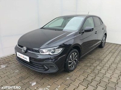Second-hand VW Polo Life 95 CP (69 kW) 2022 Negru  normal Hatchback