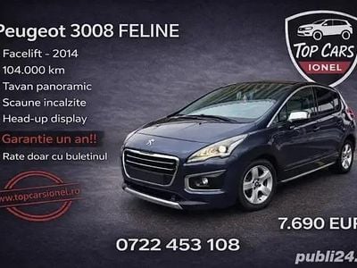 Albastru Utilizat 2013 Peugeot 3008 SUV | 7.690 EUR (Super Preț)