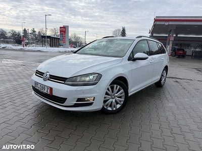 Second-hand VW Golf VII Highline 150 CP (110 kW) 2014 Culoarealb Break