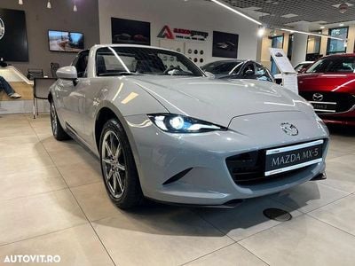 Nouă Mazda MX5 Exclusive-Line 132 CP (97 kW) 2025 Culoaregri Cabrio