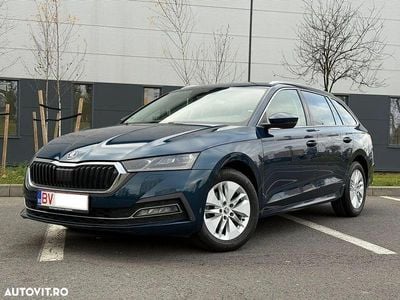Culoarealbastru Utilizat 2021 Skoda Octavia Premium Edition Break | 15.900 EUR (Puțin scump)