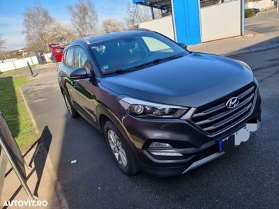 second-hand Hyundai Tucson blue 1.7 CRDi 2WD DCT Premium