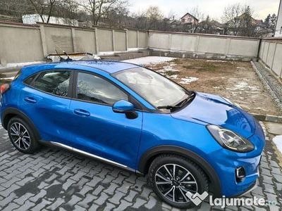 Albastru Second-hand 2021 Ford Puma Titanium SUV | 13.900 EUR (Preț OK)