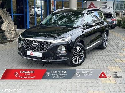 Negru Utilizat 2019 Hyundai Santa Fe SUV | 27.950 EUR (Puțin scump)