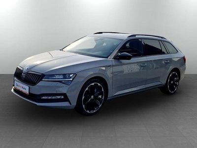 Gri mediu normal Second-hand 2021 Skoda Superb SportLine Break | 28.700 EUR (Scump)