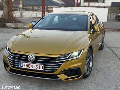 Second-hand VW Arteon R-line 150 CP (110 kW) 2019 Culoaregalbeuriu Hatchback