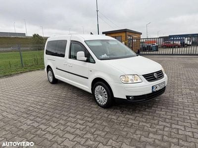Culoarealb Utilizat 2010 VW Caddy Maxi Team Monovolum | 5.999 EUR (Preț bun)