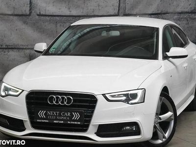 Second-hand Audi A5 S-line plus 150 CP (110 kW) 2016 Culoarealb Berlinǎ