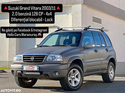 Second-hand Suzuki Grand Vitara 128 CP (94 kW) 2003 Culoaregri SUV