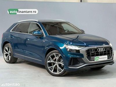 Culoarealbastru Utilizat 2019 Audi Q8 Sport SUV | 51.480 EUR (Scump)