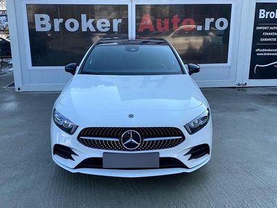 Second-hand Mercedes A180 136 CP (100 kW) 2019 Culoarealb Hatchback