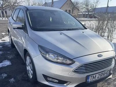 Second-hand Ford Focus Titanium 125 CP (91 kW) 2016 Gri Break