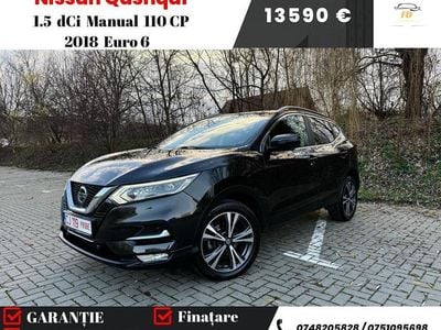 Culoarenegru Second-hand 2018 Nissan Qashqai N-Connecta SUV | 13.590 EUR (Preț OK)