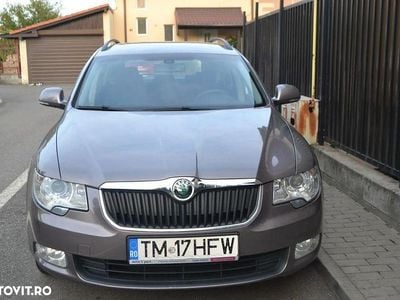 Second-hand Skoda Superb 160 CP (117 kW) 2010 Culoaremaro Break