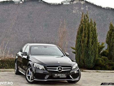 Second-hand Mercedes C180 AMG line 156 CP (114 kW) 2015 Culoarenegru Berlinǎ