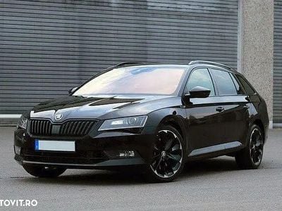 Second-hand Skoda Superb Style 150 CP (110 kW) 2017 Culoarenegru Break