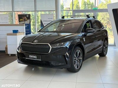 Negru Utilizat 2024 Skoda Enyaq iV SUV | 46.739 EUR (Scump)