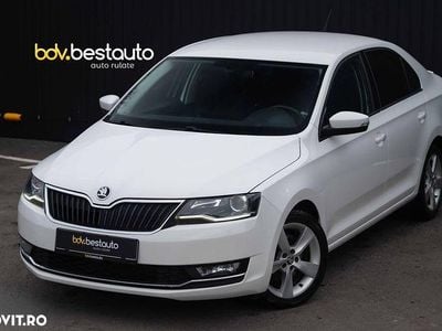 Second-hand Skoda Rapid Style 125 CP (91 kW) 2018 Culoarealb Hatchback