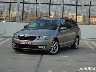 Second-hand Skoda Octavia GreenLine 105 CP (77 kW) 2014 Bej metalizat Break