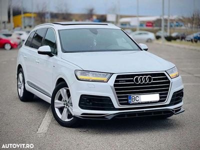 Second-hand Audi Q7 S-Line 272 CP (200 kW) 2017 Culoarealb SUV