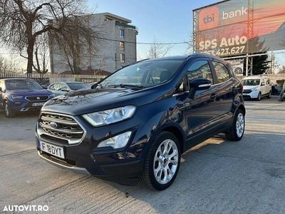 Culoarealbastru Utilizat 2020 Ford Ecosport Titanium SUV | 8.850 EUR (Preț bun)