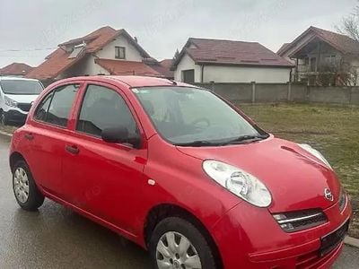 Second-hand Nissan Micra 65 CP (47 kW) 2006 Rosu Monovolum
