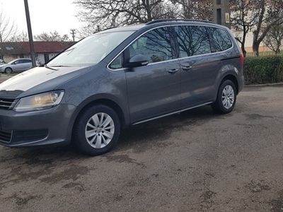 second-hand VW Sharan 2.0 tdi, 140 cp, an 2011, Navigatie, euro 5