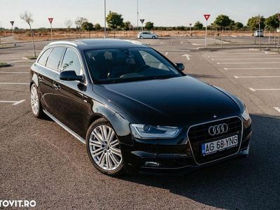 Negru Utilizat 2014 Audi A4 S-Line Break | 9.000 EUR (Preț OK)