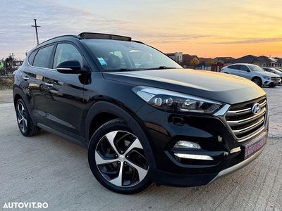 Second-hand Hyundai Tucson Premium 141 CP (103 kW) 2016 Culoarenegru SUV