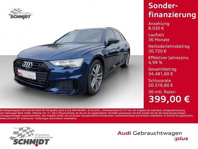 Utilizat 2021 Audi A6 S-Line Break | 41.843 EUR (Scump)