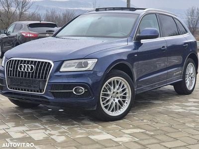 Second-hand Audi Q5 Comfort 177 CP (130 kW) 2014 Albastru SUV