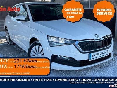 Second-hand Skoda Scala Ambition 115 CP (84 kW) 2020 Culoarealb Hatchback