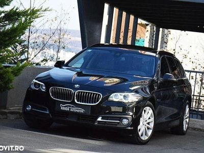 Second-hand BMW 525 Luxury Line 218 CP (160 kW) 2016 Culoarenegru Break