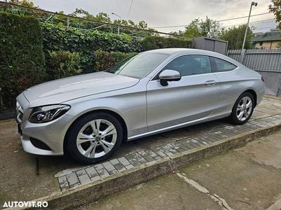 Second-hand Mercedes C180 156 CP (114 kW) 2017 Culoareargint Coupe
