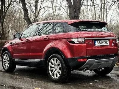 Second-hand Land Rover Range Rover evoque 190 CP (139 kW) 2014 Rosu SUV