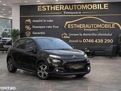 Second-hand Citroën C3 68 CP (50 kW) 2019 Culoarenegru Hatchback