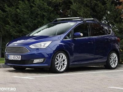 Second-hand Ford C-MAX Titanium 125 CP (91 kW) 2017 Culoarealbastru Monovolum