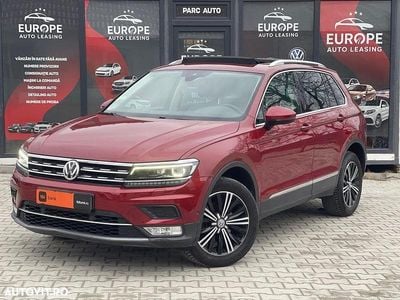 Second-hand VW Tiguan Exclusive 150 CP (110 kW) 2017 Culoarerosu SUV
