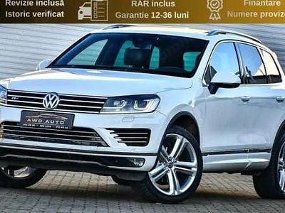 Second-hand VW Touareg R-line 262 CP (192 kW) 2016 Alb SUV