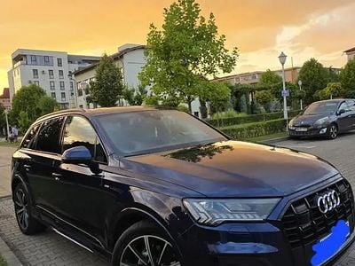Second-hand Audi Q7 S-Line 231 CP (169 kW) 2020 Albastru SUV