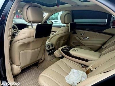 Second-hand Mercedes S350 258 CP (189 kW) 2017 Culoarenegru Berlinǎ