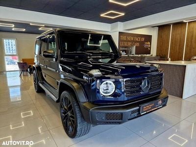 Second-hand Mercedes G350 Exclusive 286 CP (210 kW) 2021 Culoarealbastru SUV